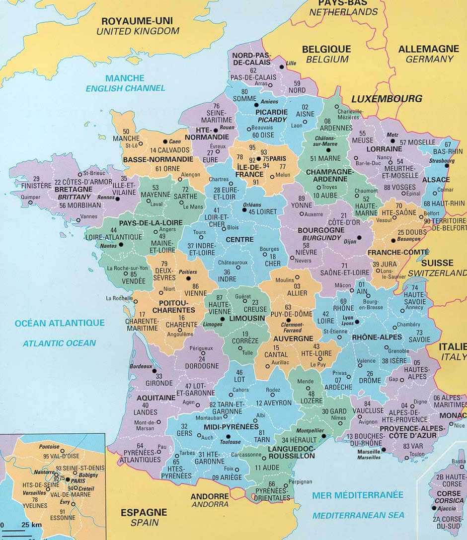 Bourges carte